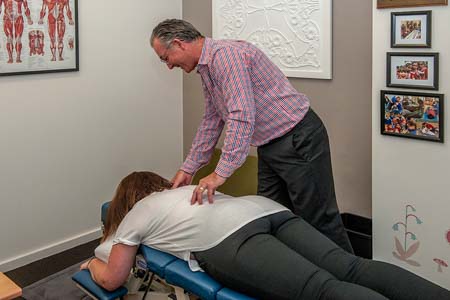 Chiropractic adjustment Chiropractic adjustment
